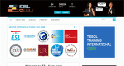 Desktop Screenshot of eslcebu.com